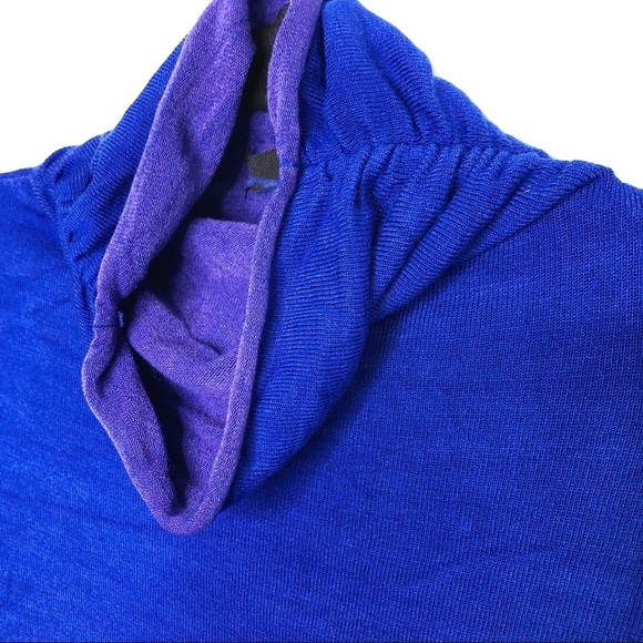 𝅺CUPIO cobalt blue turtleneck sweater - Picture 6 of 8